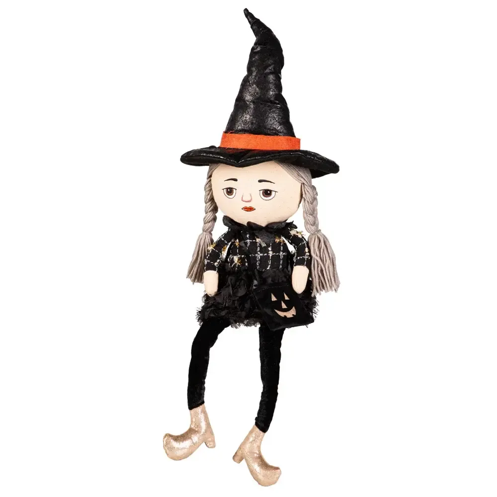 30" Sitting Witch Table Décor