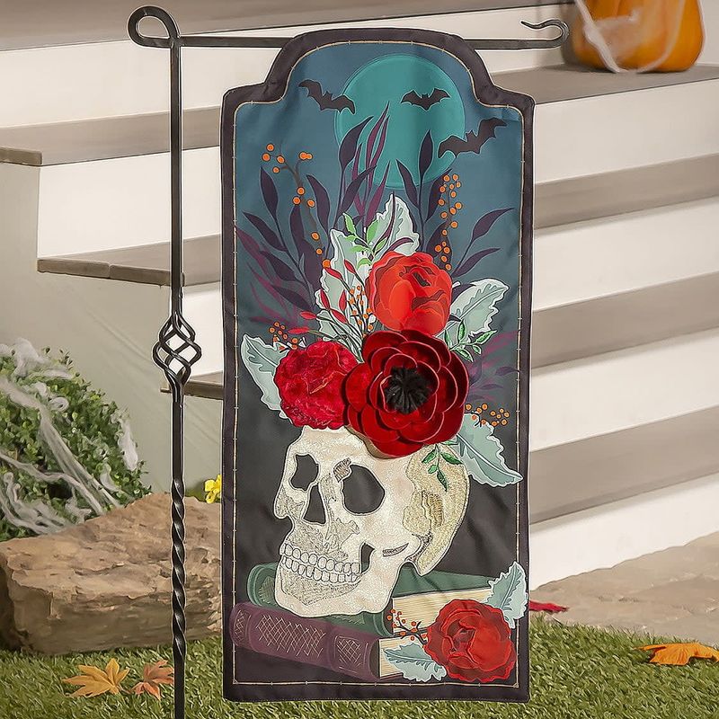 Halloween Floral Everlasting Impressions Textile Décor