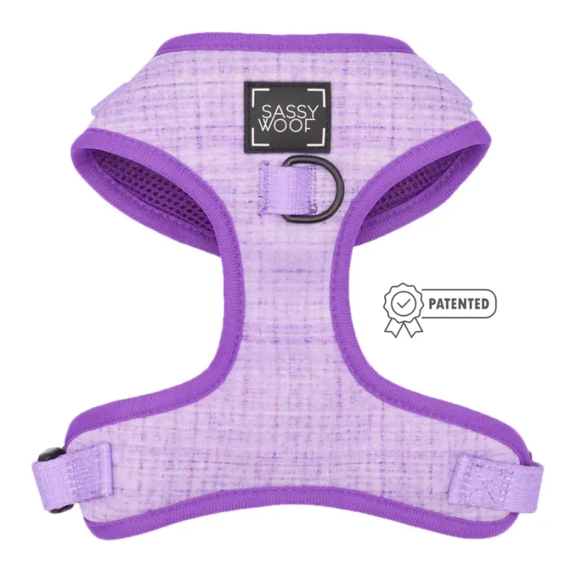 SASSY WOOF DOG ADJUSTABLE HARNESS - AURORA