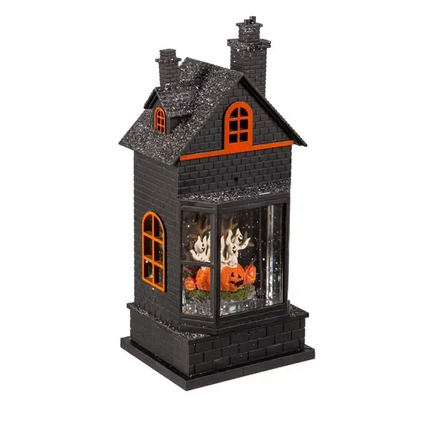 10.5&quot; LED Haunted House Water Lantern