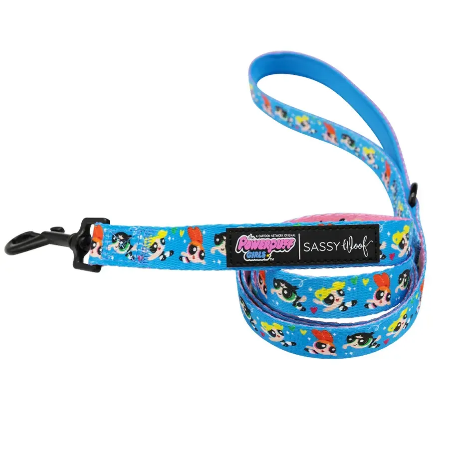 Sassy Woof DOG LEASH - THE POWERPUFF GIRLS™ (BLUE)
