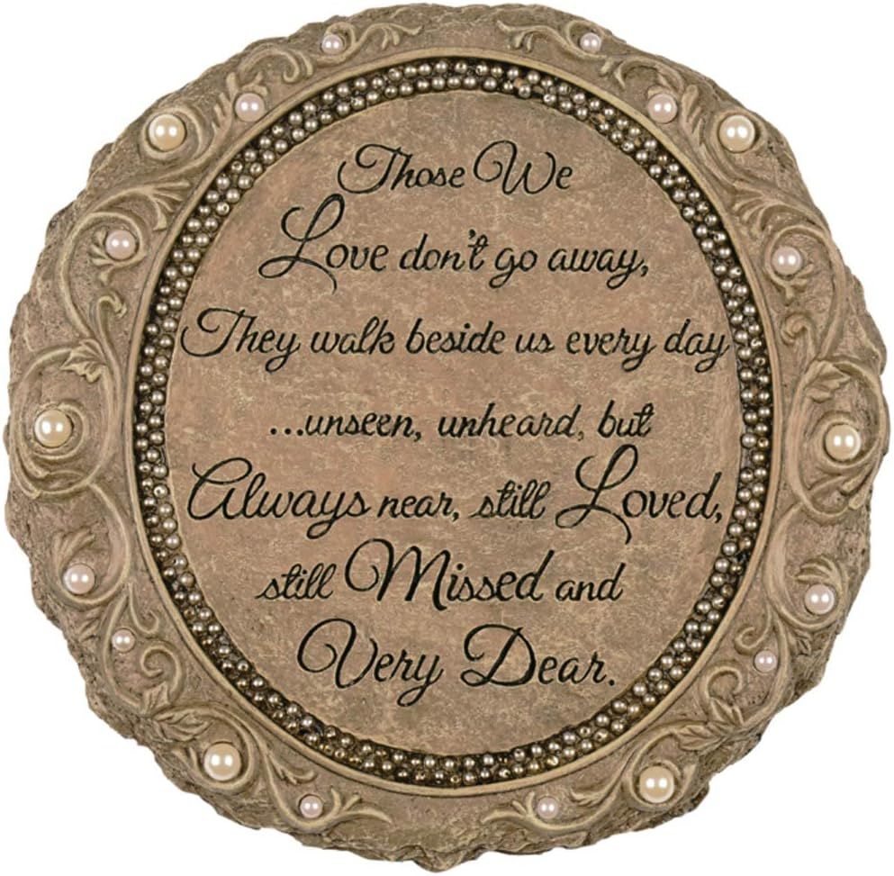 Always Near Beadwork Garden Stone