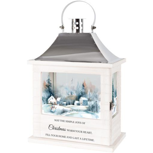 Lantern WD/Slats - Christmas