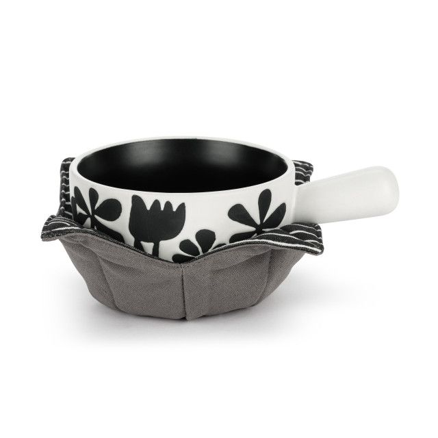 Soup Crock &amp; Bowl Cozy - Bold Floral