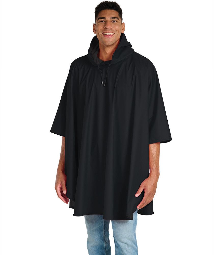Peak Poncho Black