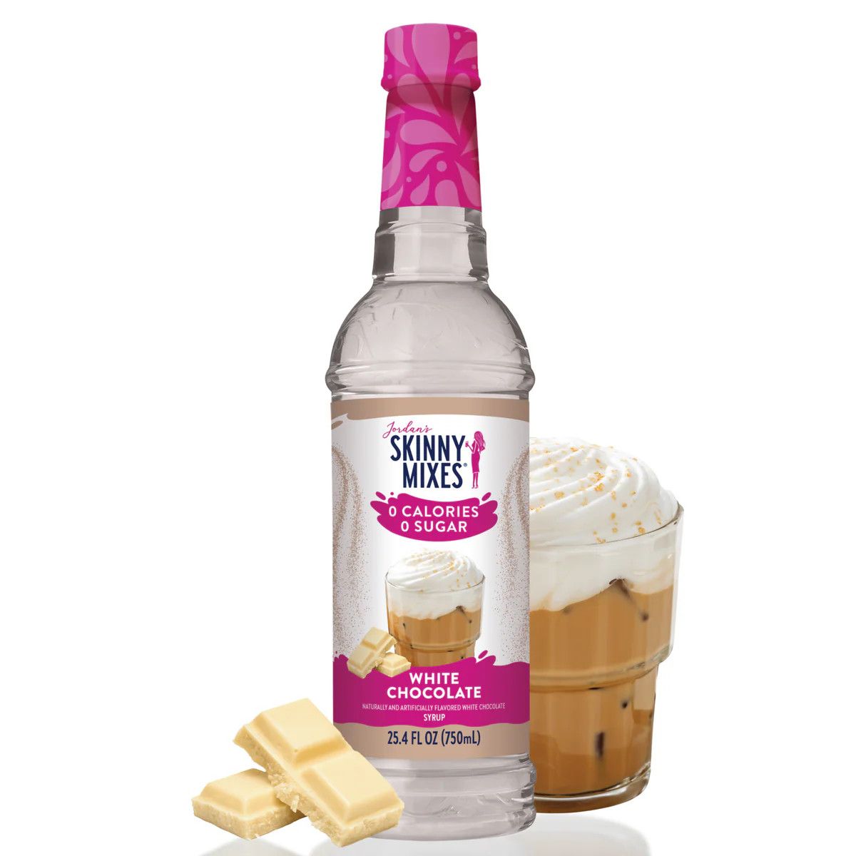 Skinny Mixes Sugar Free White Chocolate Syrup