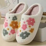Multi Floral Home Slippers - Small