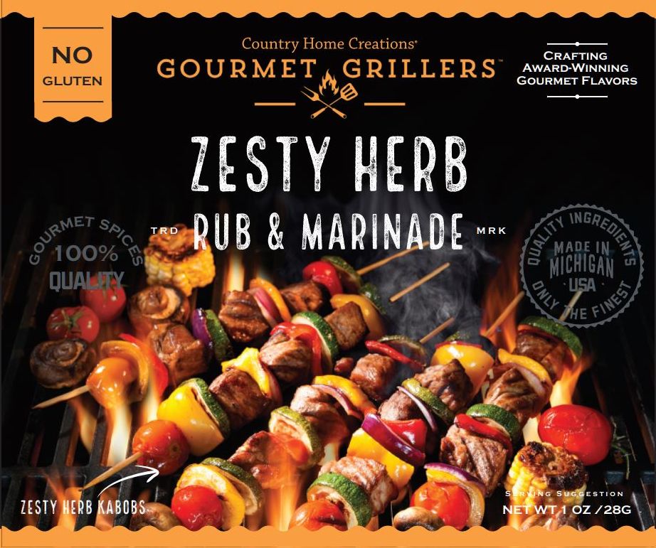 Gourmet Griller Zesty Herb Rub &amp; Marinade