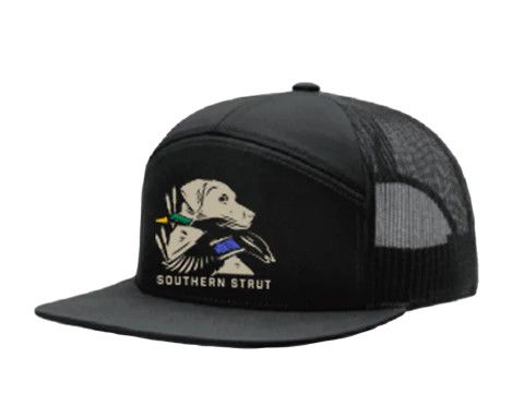 Southern Strut Brand  Dog With Game Embroidery Hat