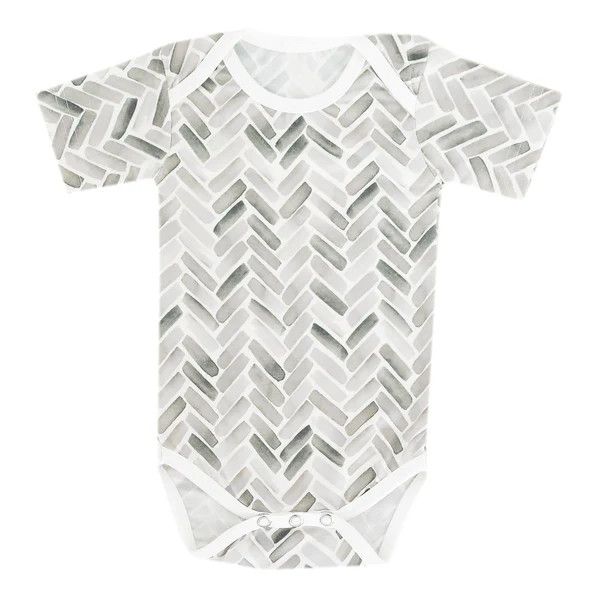 Copper Pearl Short Sleeve Bodysuit Newborn
