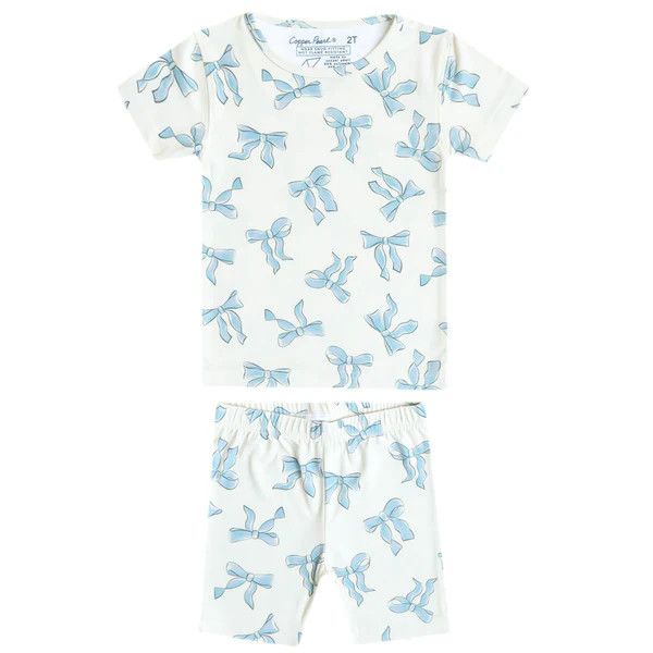 Copper Pearl 2pc Short Sleeve Pajama Set - Daphne 5T