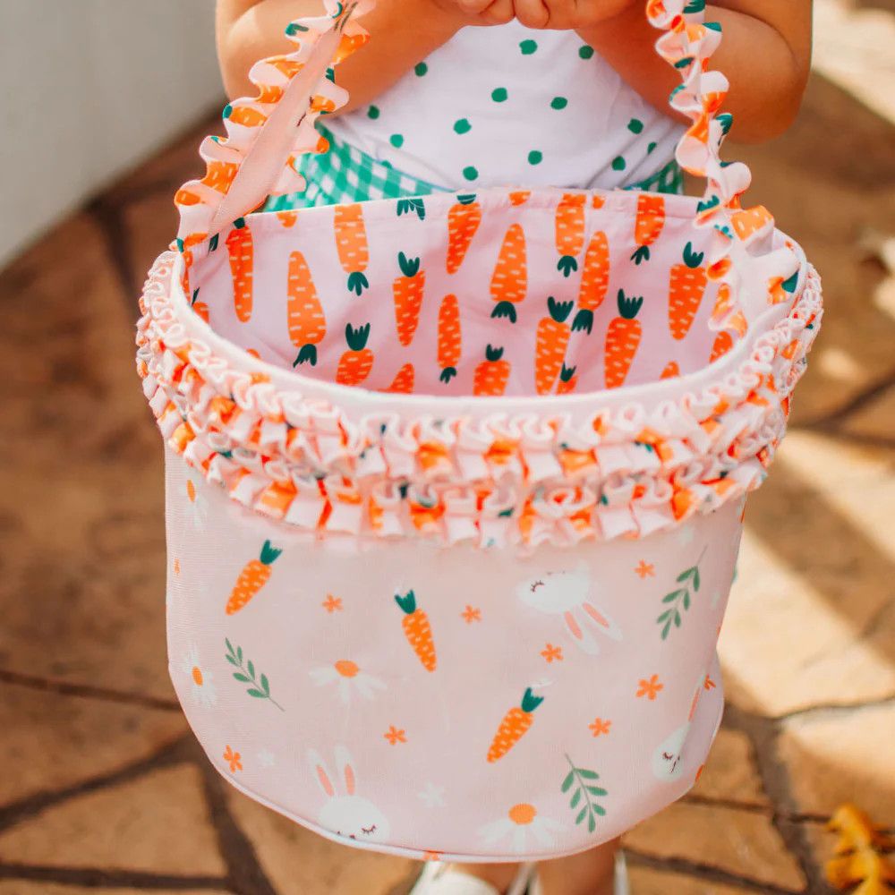Pink Carrot Easter Basket