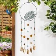 Fern Beaded Wind Chime