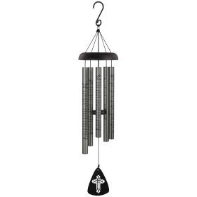 30&quot; Charcoal Son - Lord&#39;s Prayer Chime