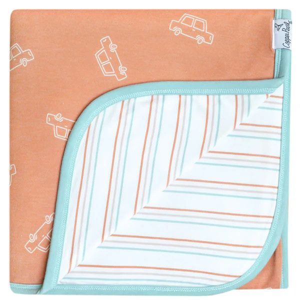 Copper Pearl Cooper 3 Layer Stretchy Quilt