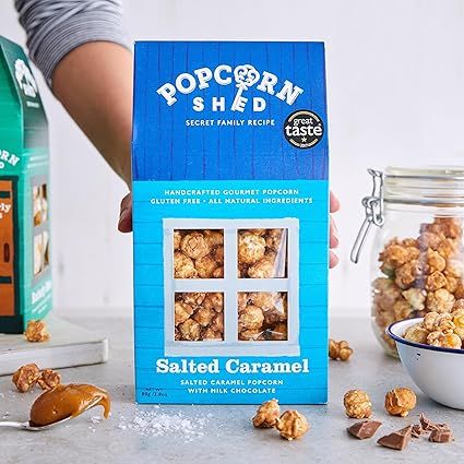 Salted Caramel Popcorn Sheds