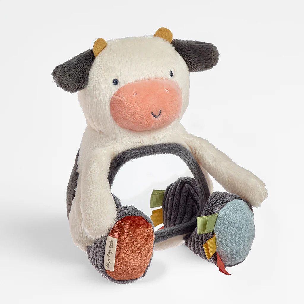 Itzy Ritzy Bitzy Mirror™ Sensory Tummy Time Mirror Cow