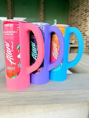 12 oz Skinny Can Handled Holders