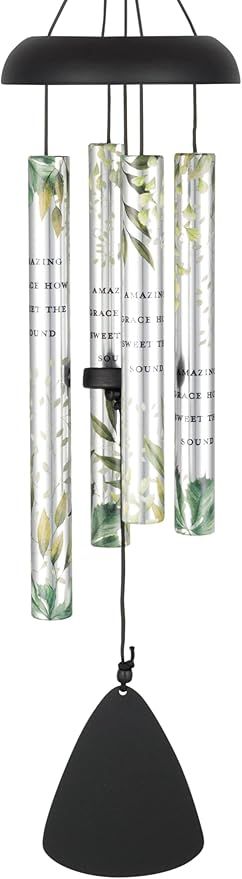 Carson 21&quot; Amazing Grace How Sweet The Sound Hymn Wind Chime