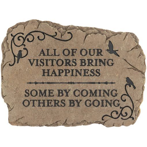Visitors Garden Stone