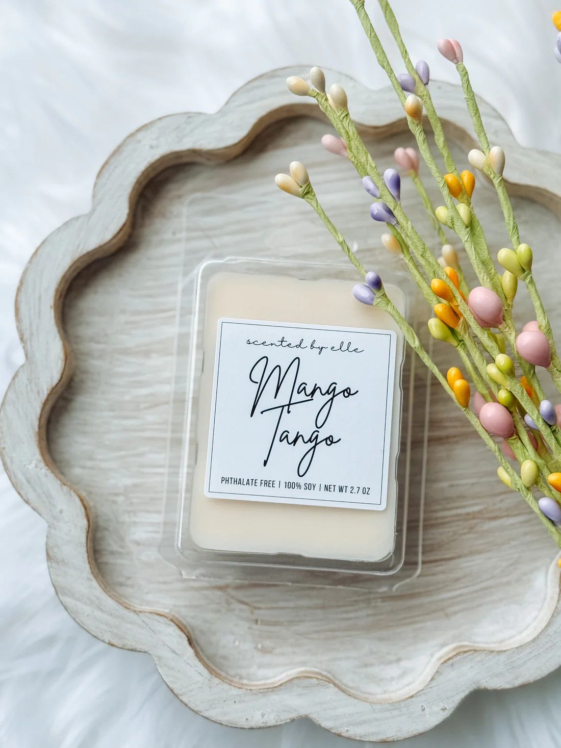Spring Wax Melts, Options: Mango Tango