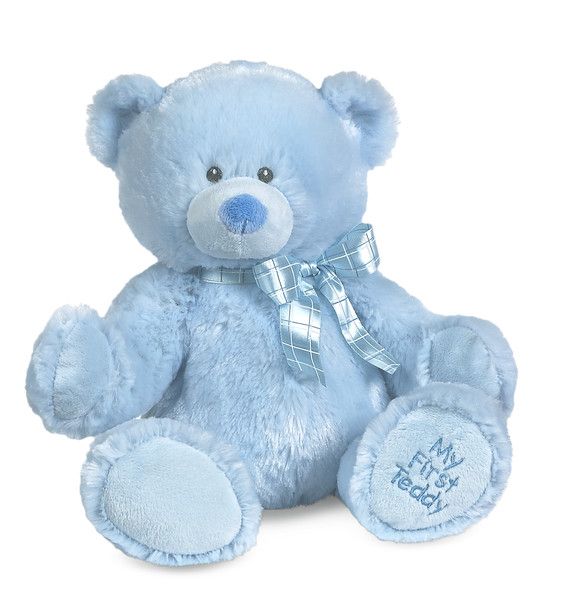 My First Teddy 14&quot; - Blue