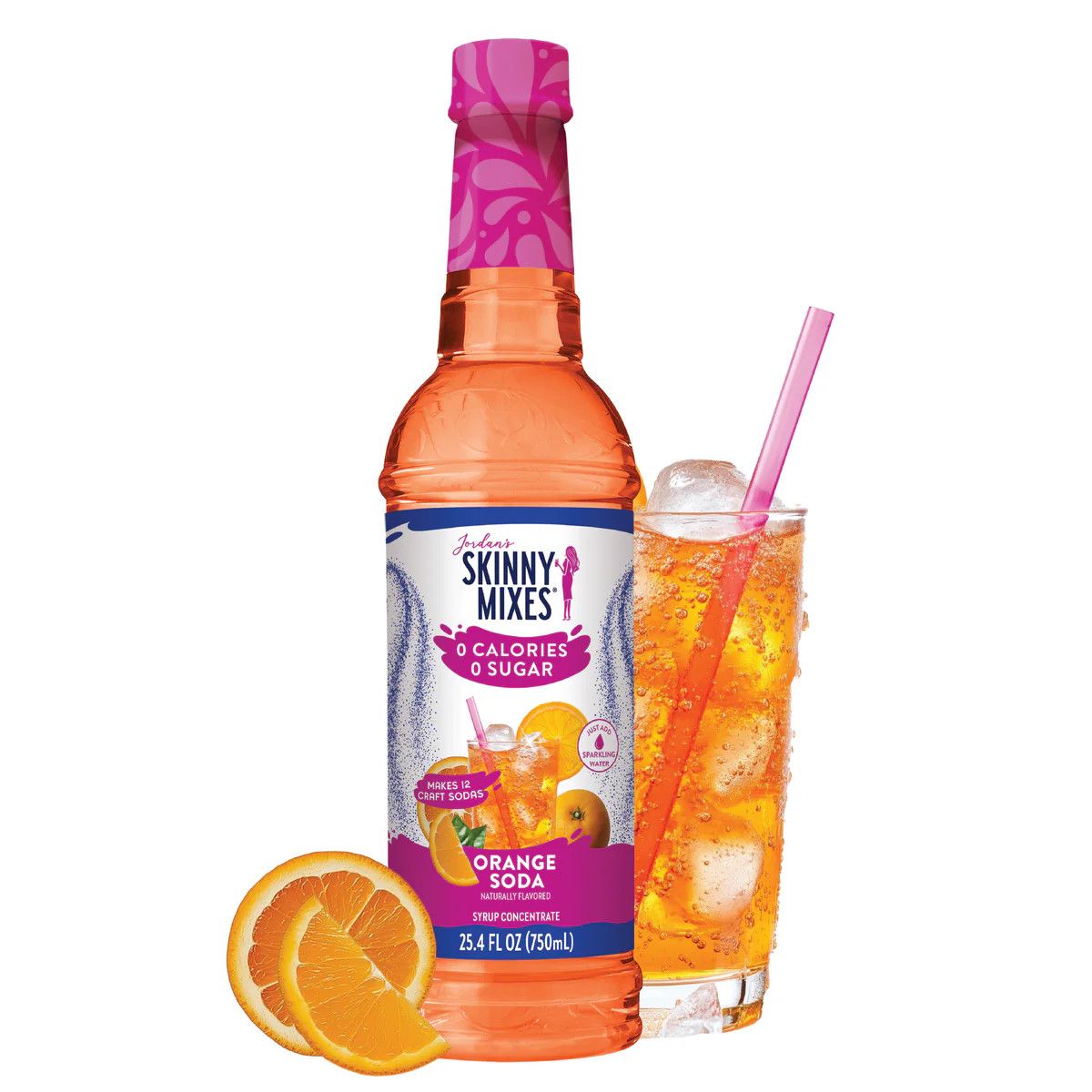 Skinny Mixes Orange Soda