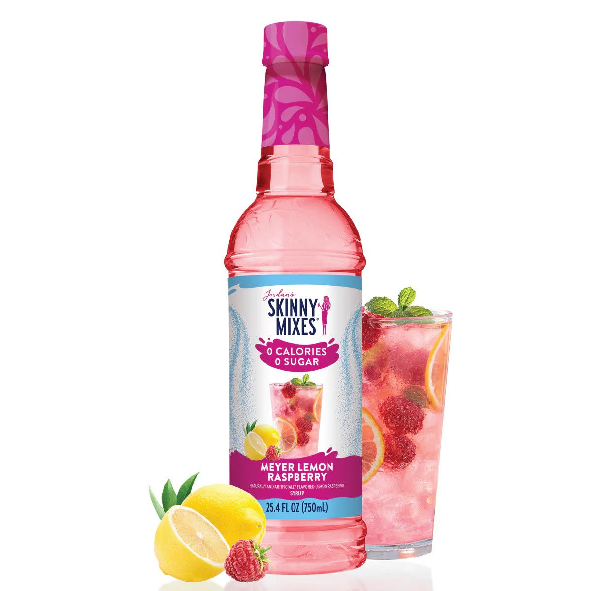 Skinny Mixes Sugar free  Meyer Lemon Raspberry