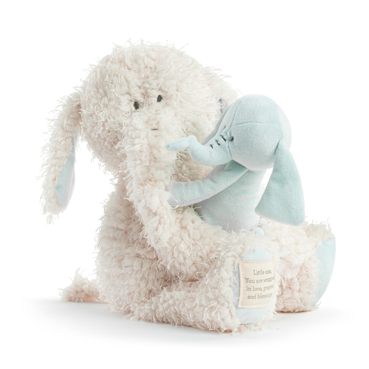 Wrapped in Prayer You and Me Elephant 16in