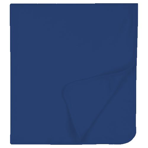Blank Infant Blanket - Plain Navy