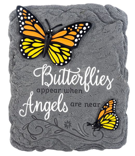 Butterfly Stone - Butterflies Appear When Angels Are Near