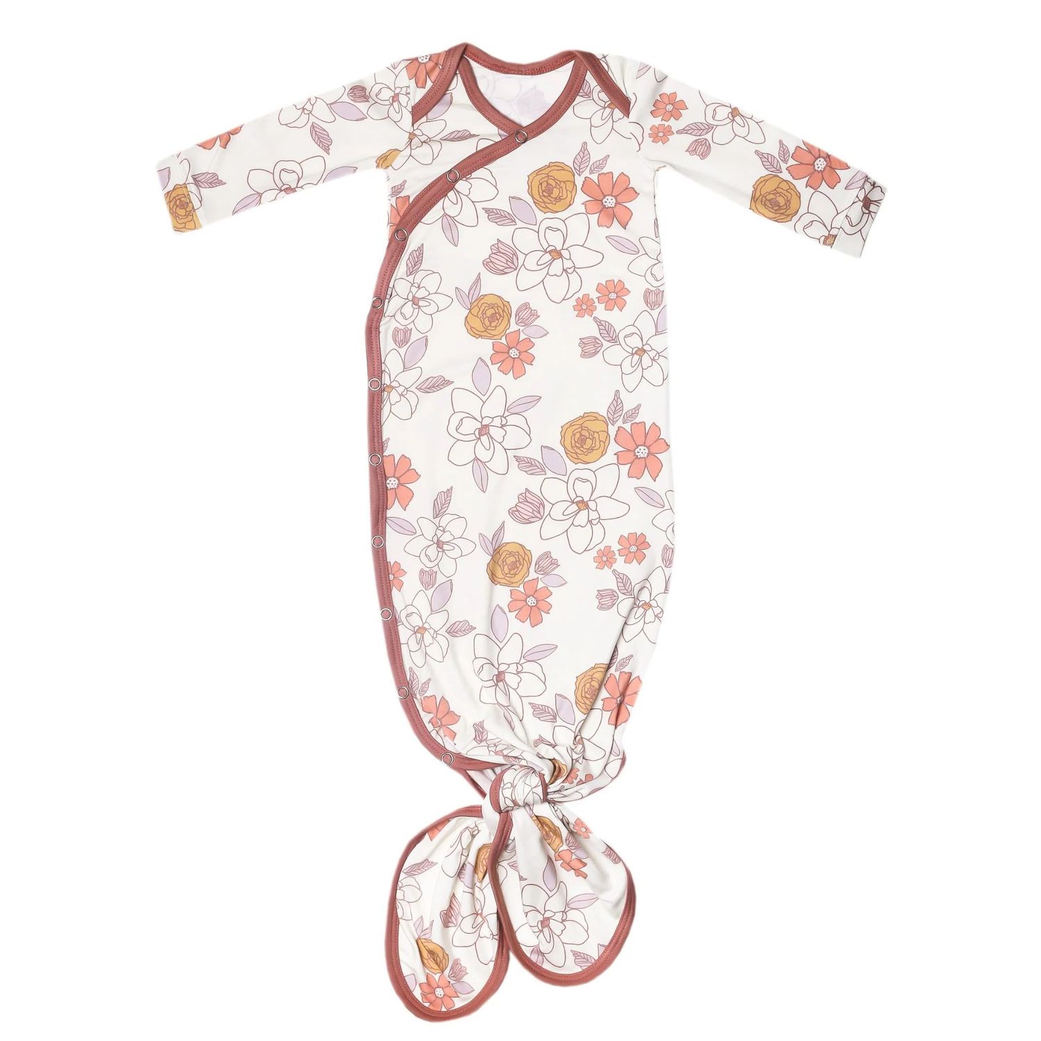 Copper Pearl Ferra, Options: Newborn Knotted Gown