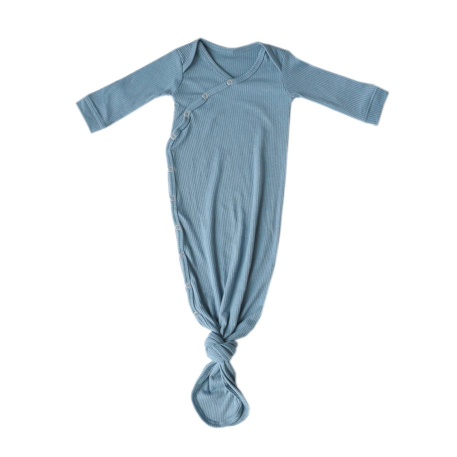 Copper Pearl Atlantic, Options: Rib Knit Newborn Knotted Gown