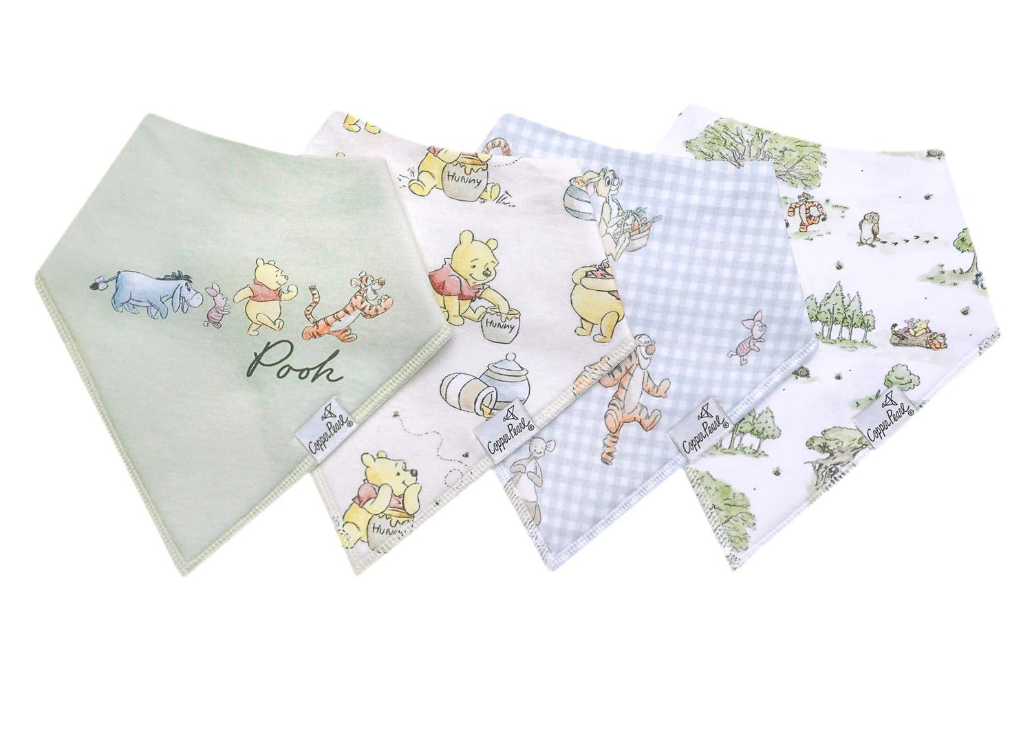 Copper Pearl Hundred Acre Wood, Options: Baby Bandana Bib