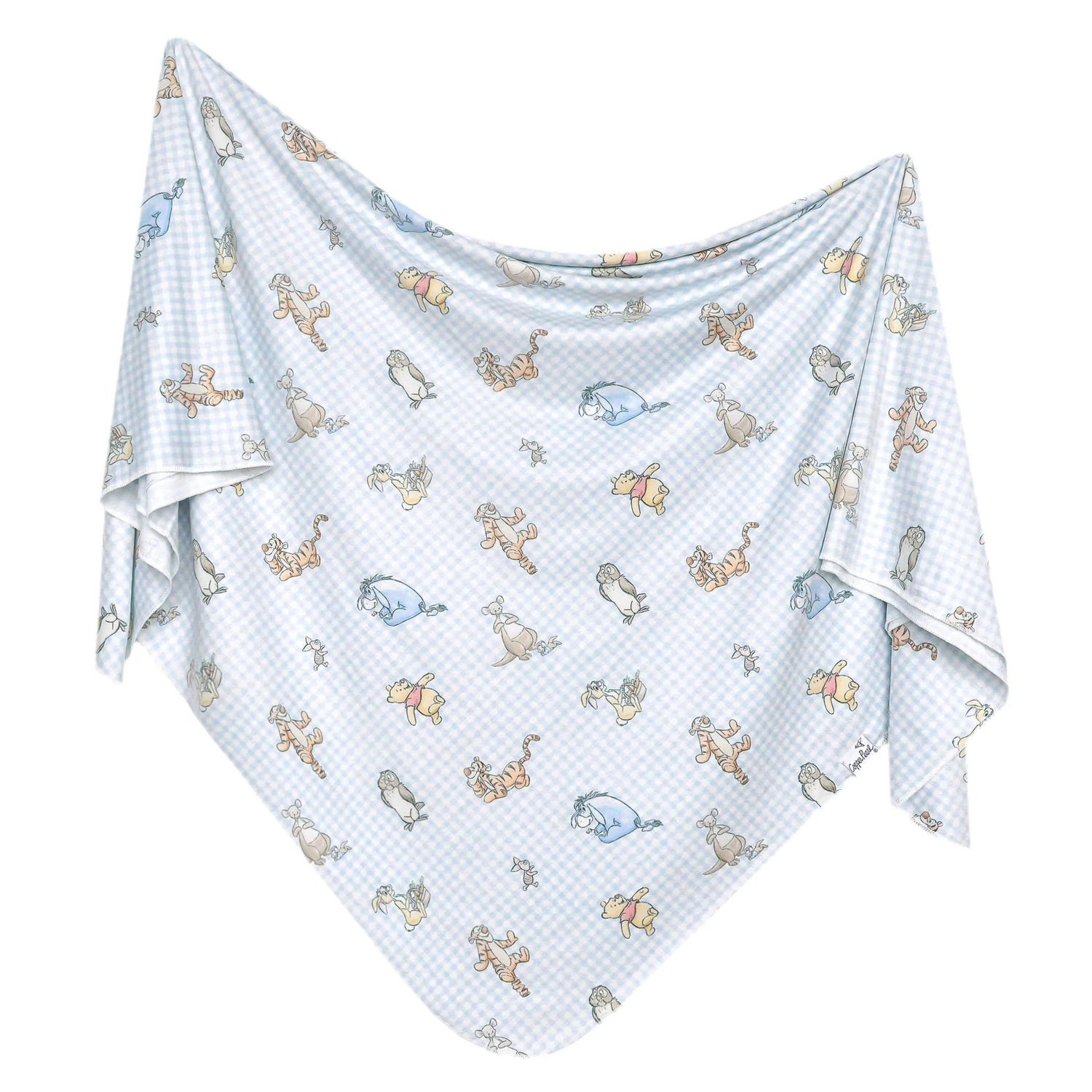 Copper Pearl Knit Swaddle Blanket - Winnie the Pooh and Friends