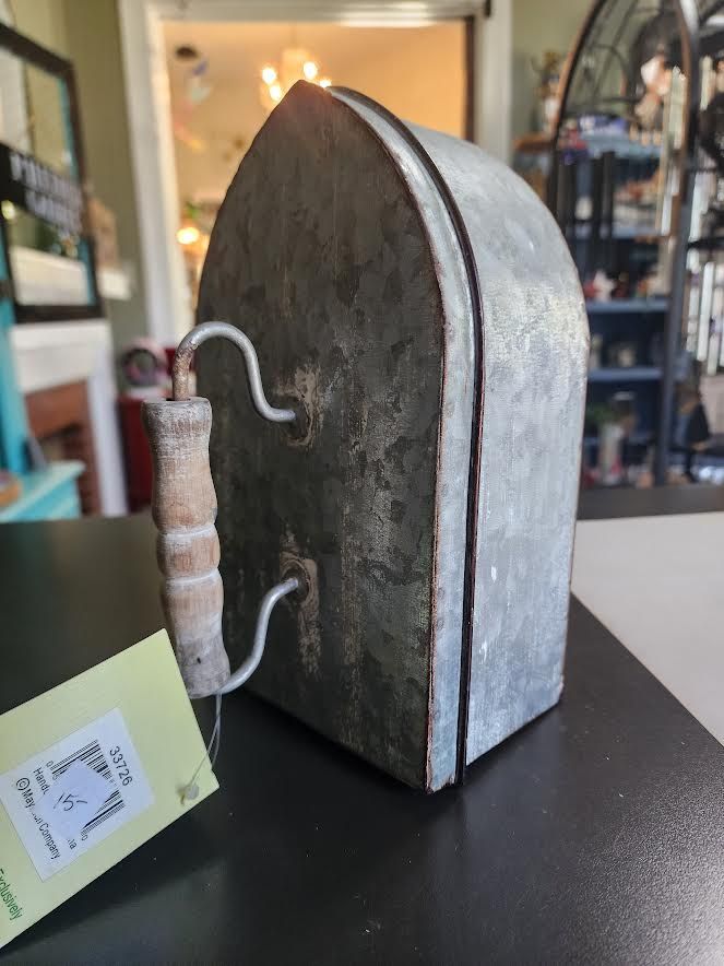 Old Fashioned Iron Storage Box