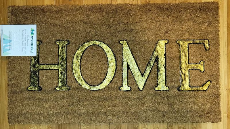 Metallic Home Coir Door Mat