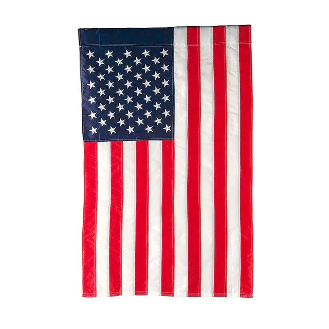 American Applique House Flag