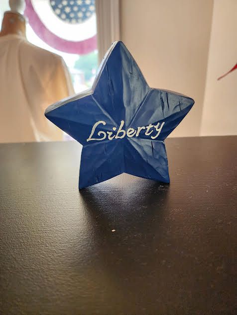Blue Liberty Star