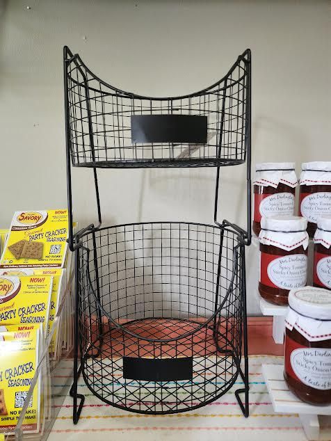 Two Tier Wire Basket