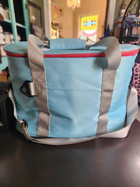 Soft Sided Insulated Cooler Bag - Mint