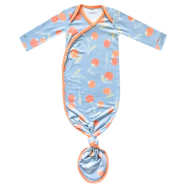 Copper Pearl Clementine, Options: Newborn Knotted Gown