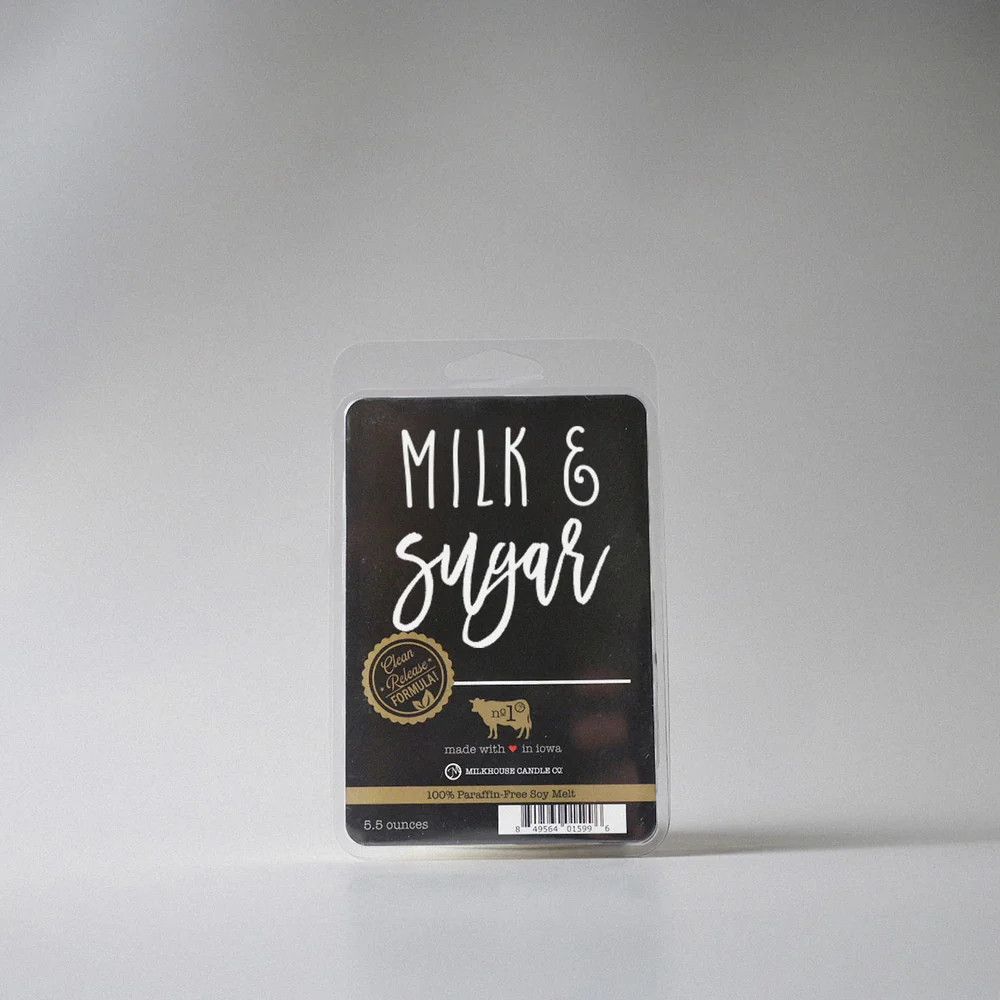 MILKHOUSE Farmhouse Fragrance Melts 5.5 oz, Options: Milk &amp; Sugar