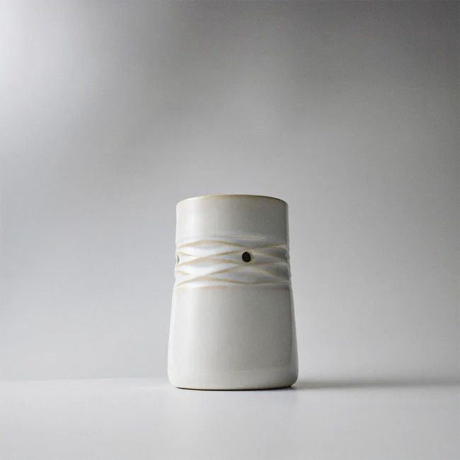 MILKHOUSE Net White Ceramic Wax Melter
