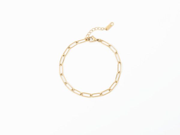Paperclip Chain Bracelet