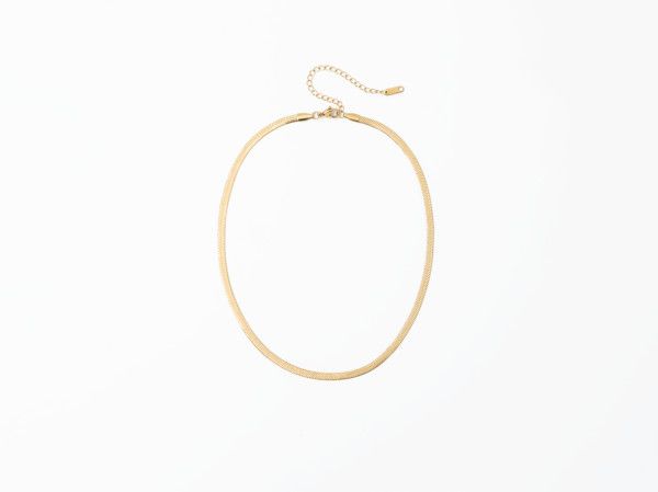Herringbone Chain Necklace