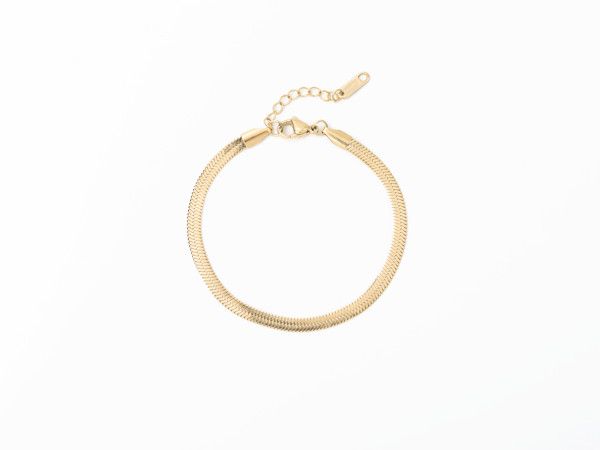 Herringbone Chain Bracelet