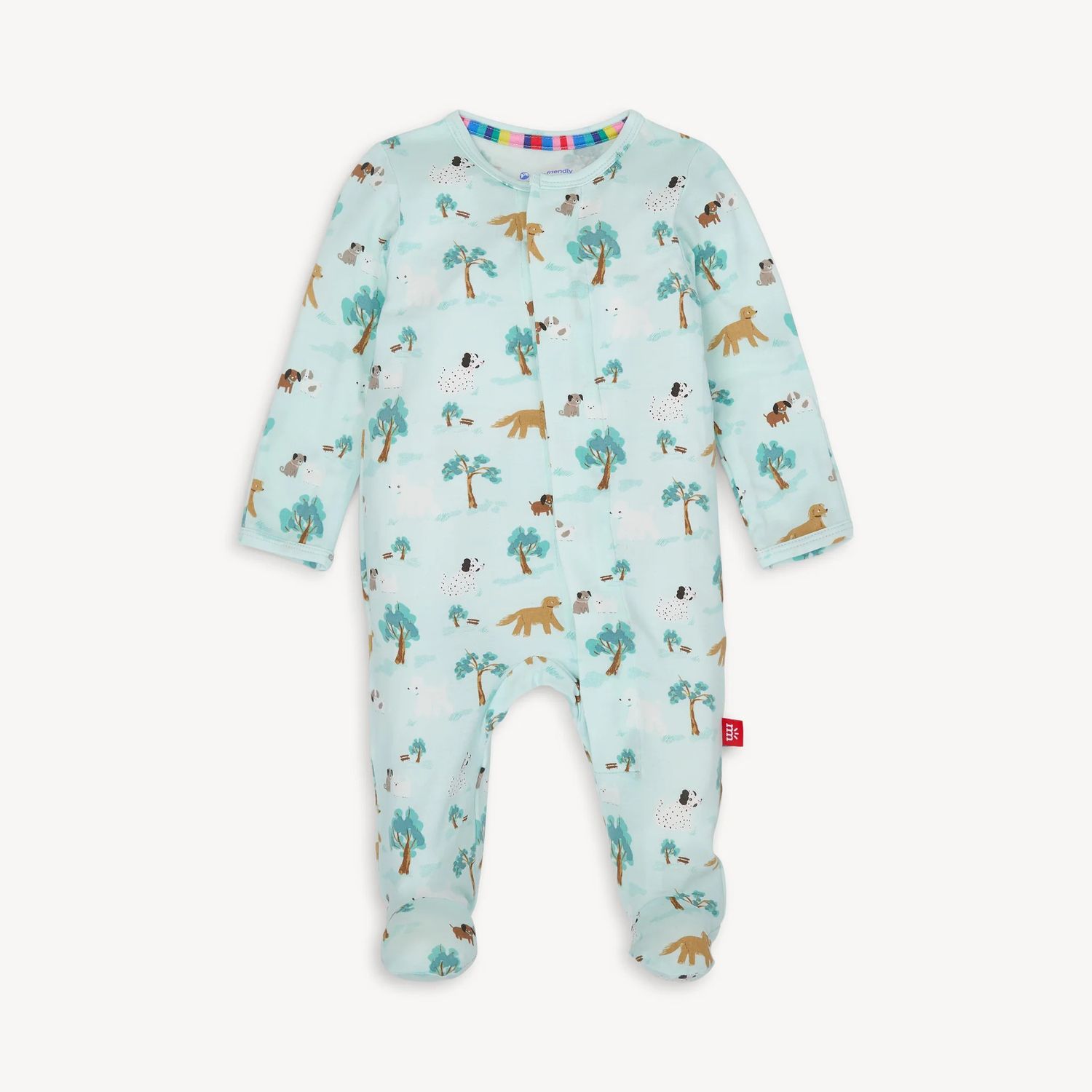 Magnetic Me Central Bark Modal Magnetic Parent Favorite Footie, Size: NB