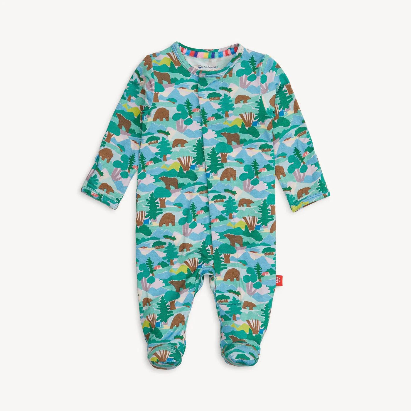 Magnetic me Camo Cubs Modal Footie, Size: 0-3