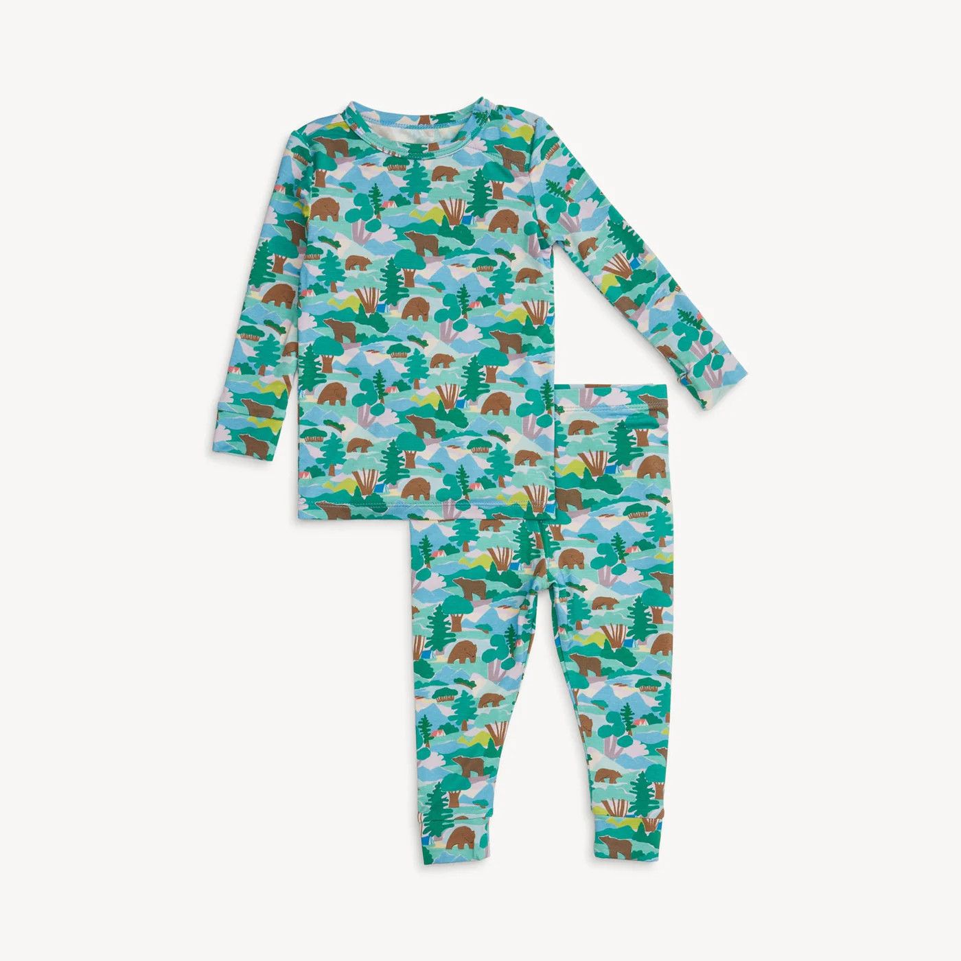 Magnetic Me Camo Cubs Modal PJ Set 3T